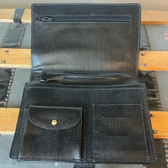 Authentic NWOT vintage Bally portfolio clutch - Picture 3 of 11